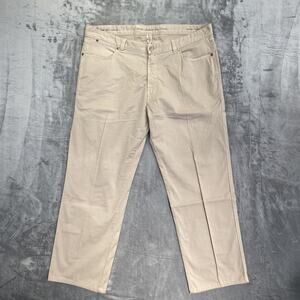 New Ermenegildo Zegna Straight Jeans Men's Size 42 Beige